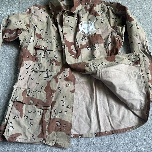 TokyoNotJapan VINTAGE ARMY DESERT CAMOUFLAGE PATTERN COMBAT JACKET - Picture 3 of 13